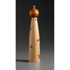 Ellipse E-3 in Brown and Natural Wood Wooden Salt and Pepper Mill Grinder Shaker by Robert Wilhelm of Raw Design