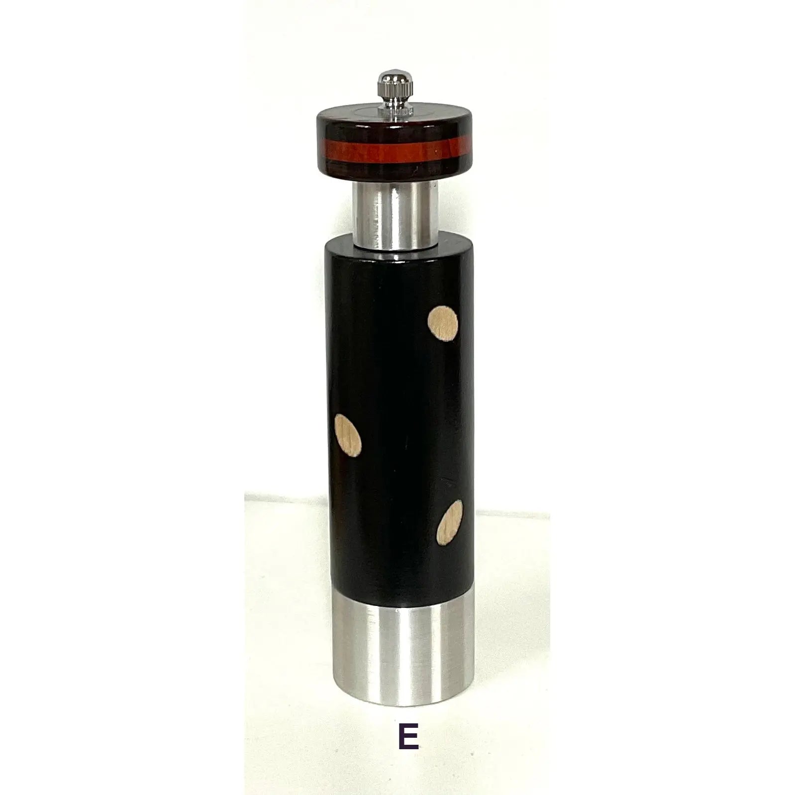 Tube Wooden Salt and Pepper Mills Grinders Shakers by Robert Wilhelm