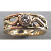 Richelle Leigh 14Kt. Gold Diamond Swirl Band R70YG Artistic Designer Handcrafted Jewelry