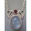 Richelle Leigh Sterling Silver Moonstone Pendant PDT48SS Artistic Designer Handcrafted Jewelry