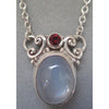 Richelle Leigh Sterling Silver Moonstone Pendant PDT48SS Artistic Designer Handcrafted Jewelry