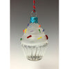 Sage Studios Glass Cupcake Ornament Art Glass Ornaments