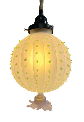 Sage Studios Glass Cactus Pendant Lamp. Functional Art Glass Lighting