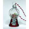 Sage Studios Glass Gumball Machine Ornament Functional Art Glass