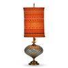 Sammy Table Lamp 207ai156 by Kinzig Design Colors Orange Smoky Gray Artistic Artisan Designer Table Lamps