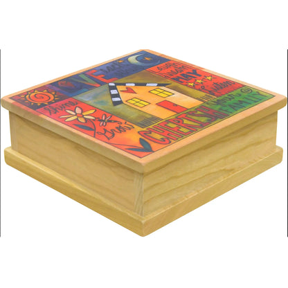 Sincerely Sticks Keepsake Box Grateful Artistic Artisan Designer Boxes