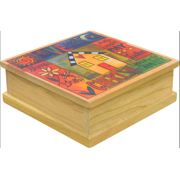 Sincerely Sticks Keepsake Box Grateful Artistic Artisan Designer Boxes