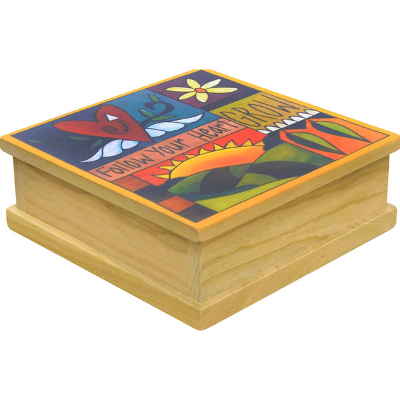 Sincerely Sticks Keepsake Box Keep On Keeping On Artistic Artisan Designer Boxes