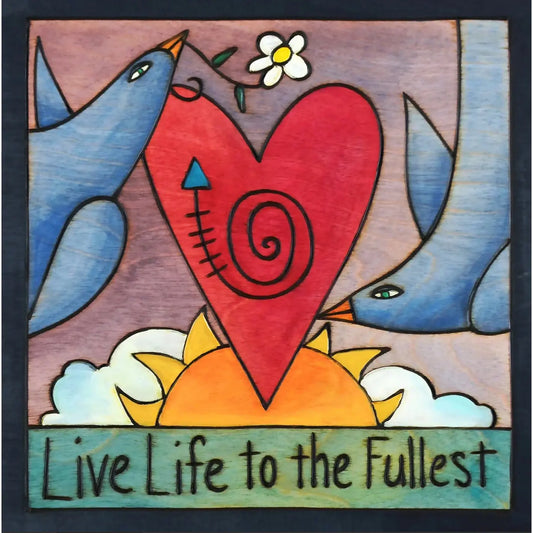 Sincerely Sticks Keepsake Box Live Life to The Fullest Artistic Artisan Designer Boxes