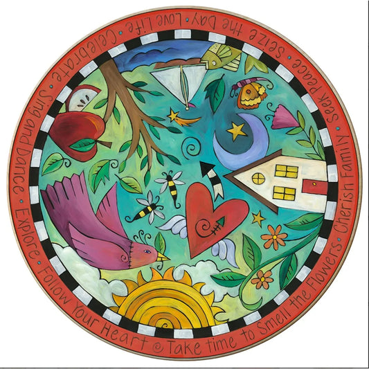 Sincerely Sticks Lazy Susan Playful Day Artistic Artisan Designer Lazy Susans