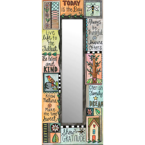 Sincerely Sticks Rectangular Mirror Make It Count Artistic Artisan Designer Mirrors