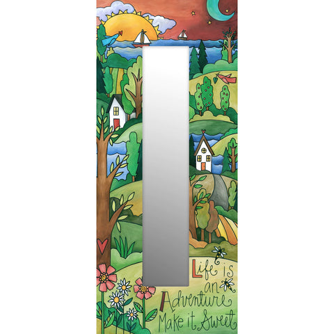 Sincerely Sticks Rectangular Mirror The Right Path Artistic Artisan Designer Mirrors