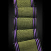 Square Squared Scarf in Green Tea and Pansy by Sosumi Weaving Pamela Whitlock Handwoven Bamboo Scarves