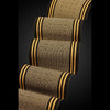 Wink Scarf in Oats and Topaz by Sosumi Weaving Pamela Whitlock Handwoven Bamboo Scarves