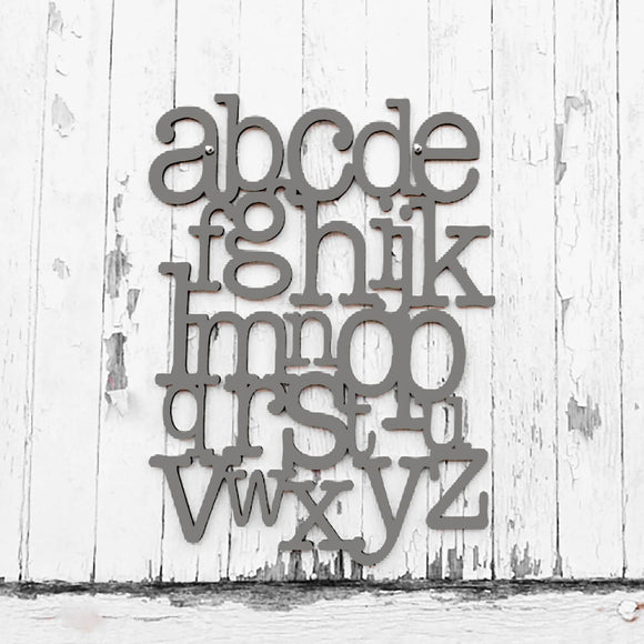 Spunky Fluff Wood Wall Art Sign Alphabet Artistic Artisan Designer Signs