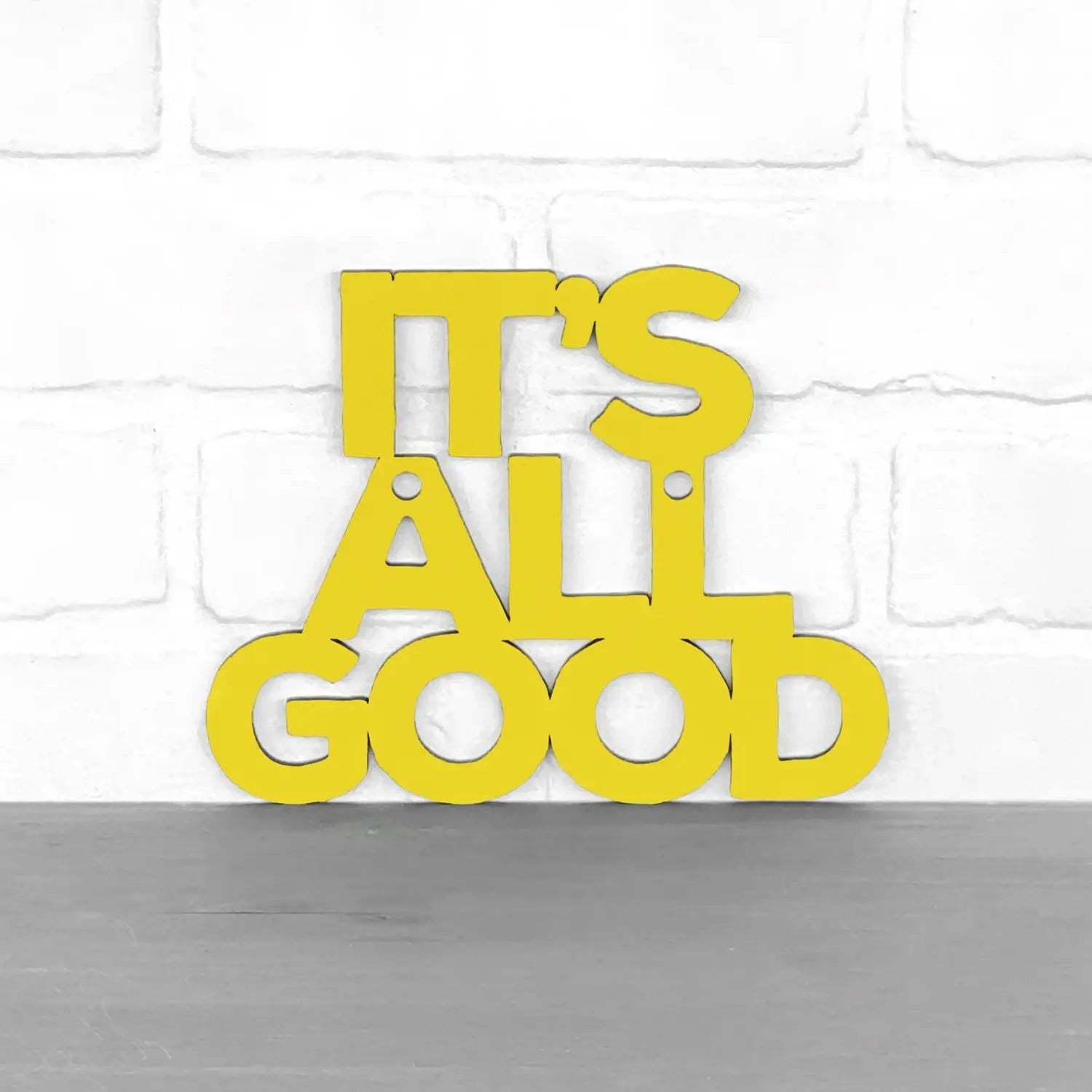 Spunky Fluff Wood Wall Art Sign Its All Good Artistic Signs ...