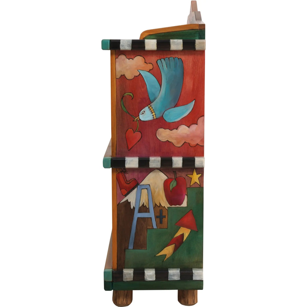 Bookcase by Sticks BCS001-S31261, Artistic Artisan Designer Bookcases ...