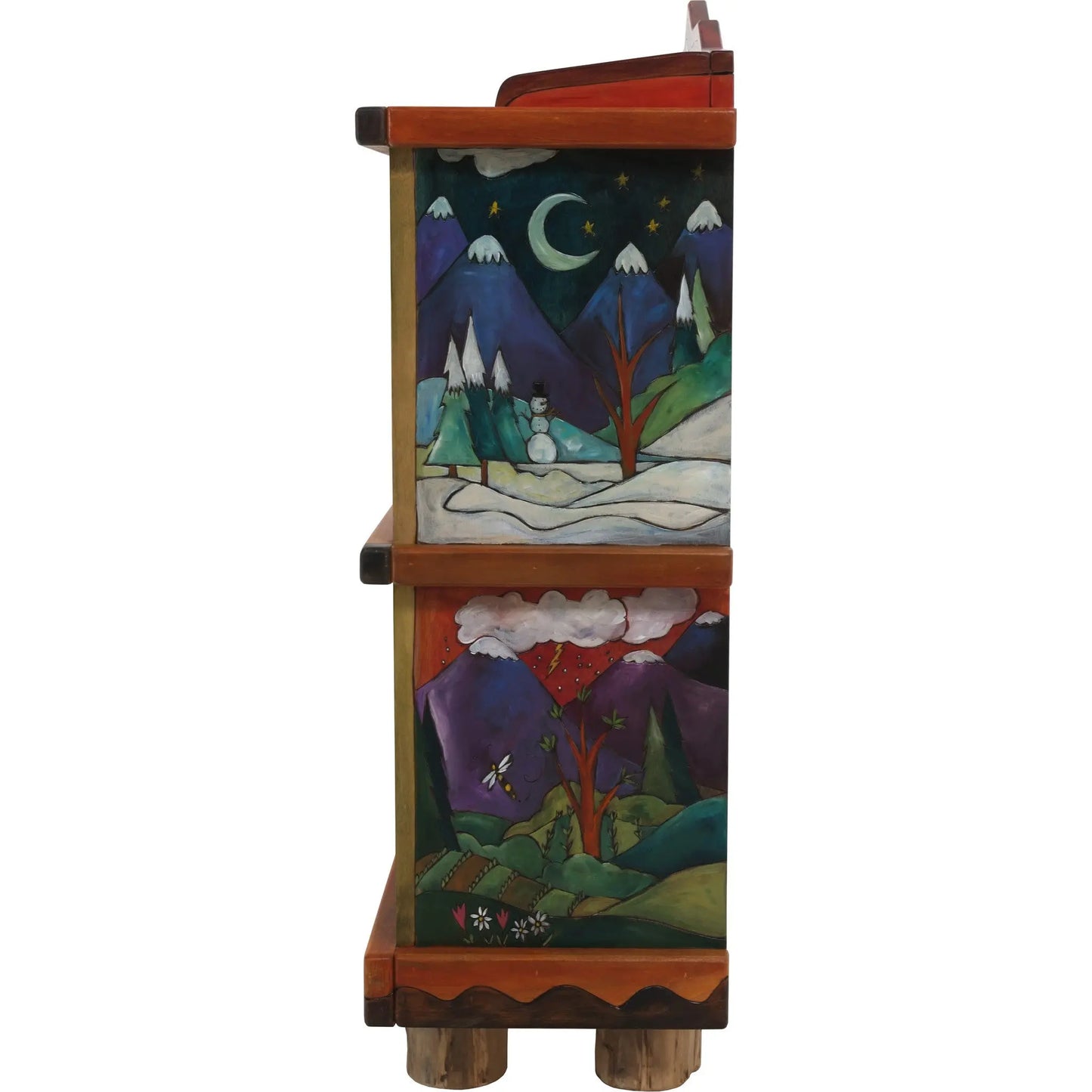Bookcase by Sticks BCS001-S313267, Artistic Artisan Designer Bookcases