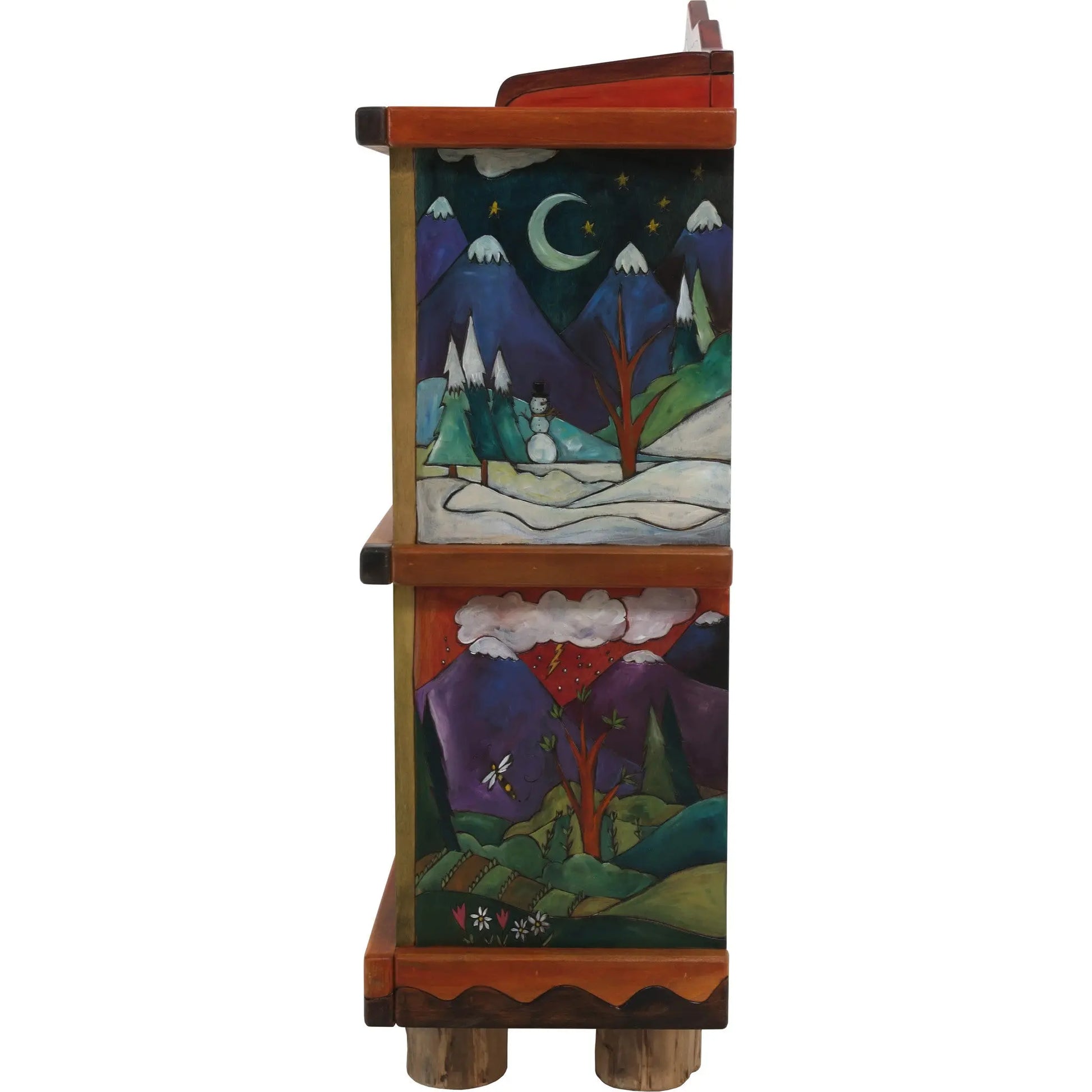 Bookcase by Sticks BCS001-S313267, Artistic Artisan Designer Bookcases