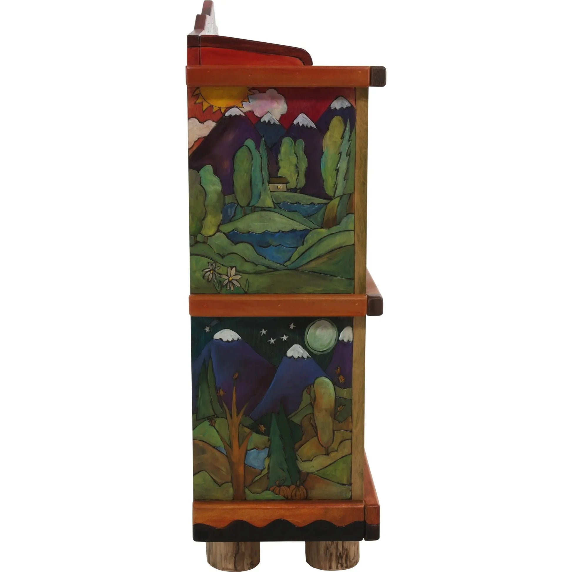 Bookcase by Sticks BCS001-S313267, Artistic Artisan Designer Bookcases