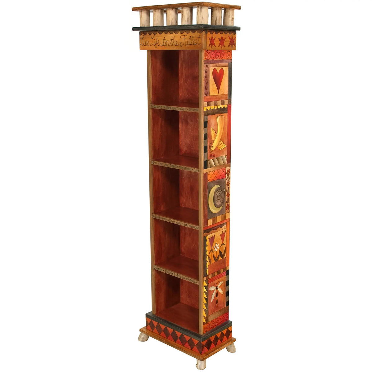 Bookcase by Sticks BCS002-S310987, Artistic Artisan Designer Bookcases ...