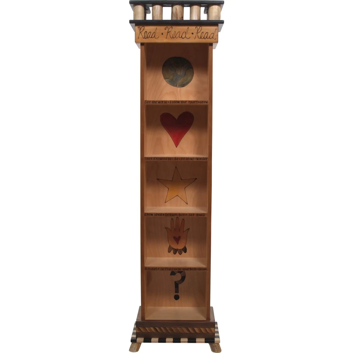Bookcase by Sticks BCS002-S314761, Artistic Artisan Designer Bookcases