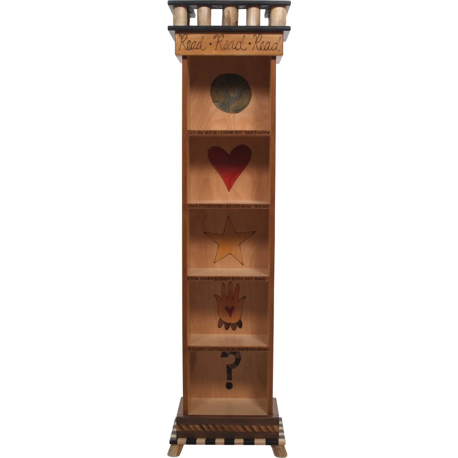 Bookcase by Sticks BCS002-S314761, Artistic Artisan Designer Bookcases