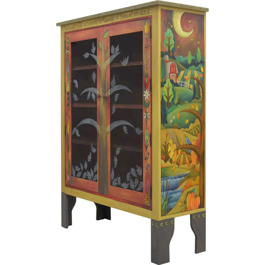 Bookcase with Glass Doors  BCS005 013927