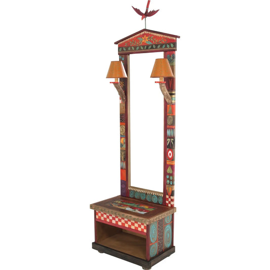 Sticks Cabinet, Hall Tree HLT001, HLT002-S33334, Artistic Artisan Designer Cabinets