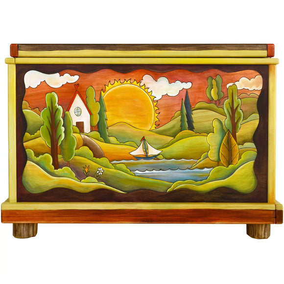 Chests, Trunks by Sticks CHT001-D71494, Artistic Artisan Designer Storage Trunks