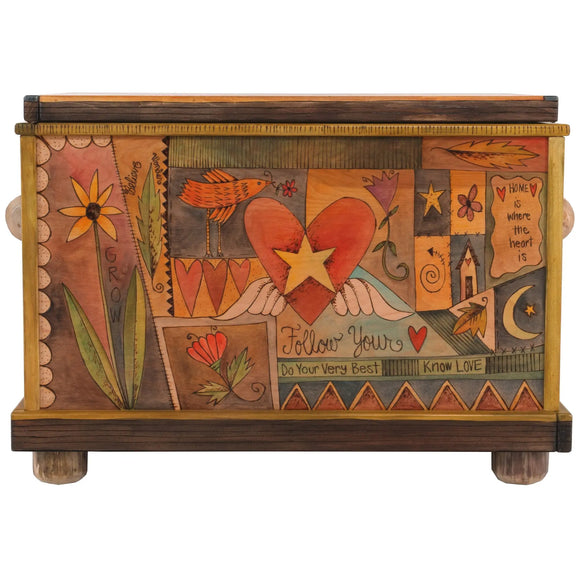 Chests, Trunks by Sticks CHT001-S32864, Artistic Artisan Designer Storage Trunks