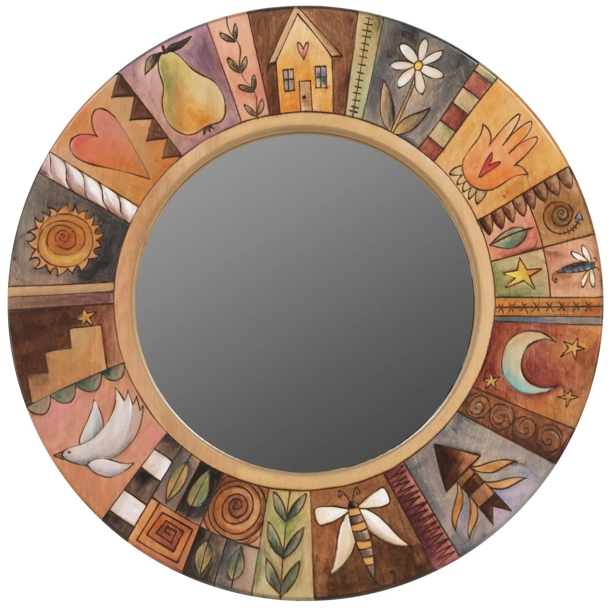Sticks Circle Mirrors, MIR011, MIR012-S310494, Artistic Artisan Designer Mirrors
