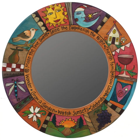 Sticks Circle Mirrors, MIR011, MIR012-S39924, Artistic Artisan Designer Mirrors