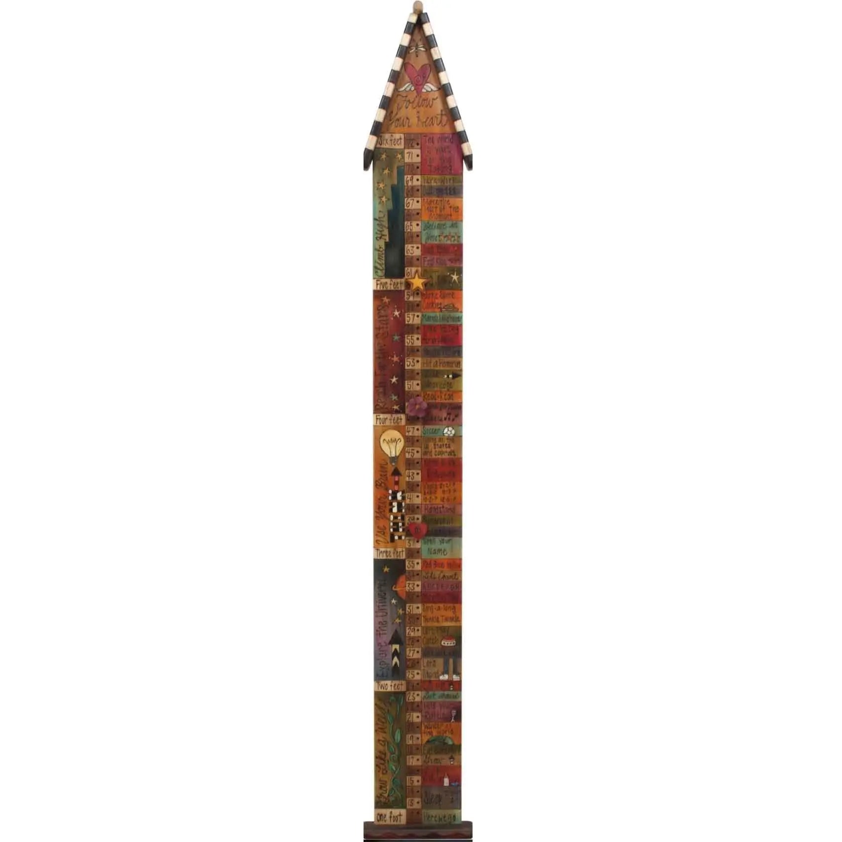Sticks Growth Chart GRT001 1 Artistic Artisan Designer Growth Charts
