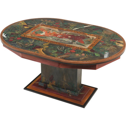 Judaic Oval Dining Table, Judaica, DIN053-S317027