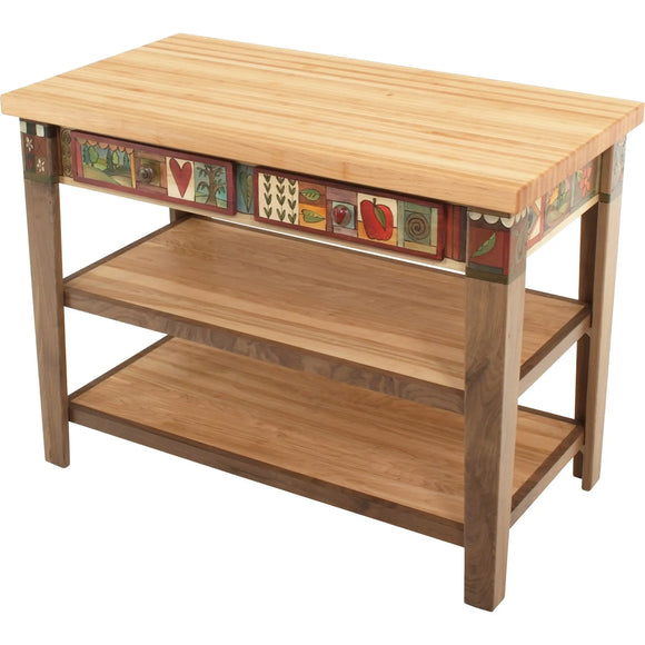 Kitchen Island Table by Sticks KITISLND001-S317829, Artistic Artisan Designer Tables