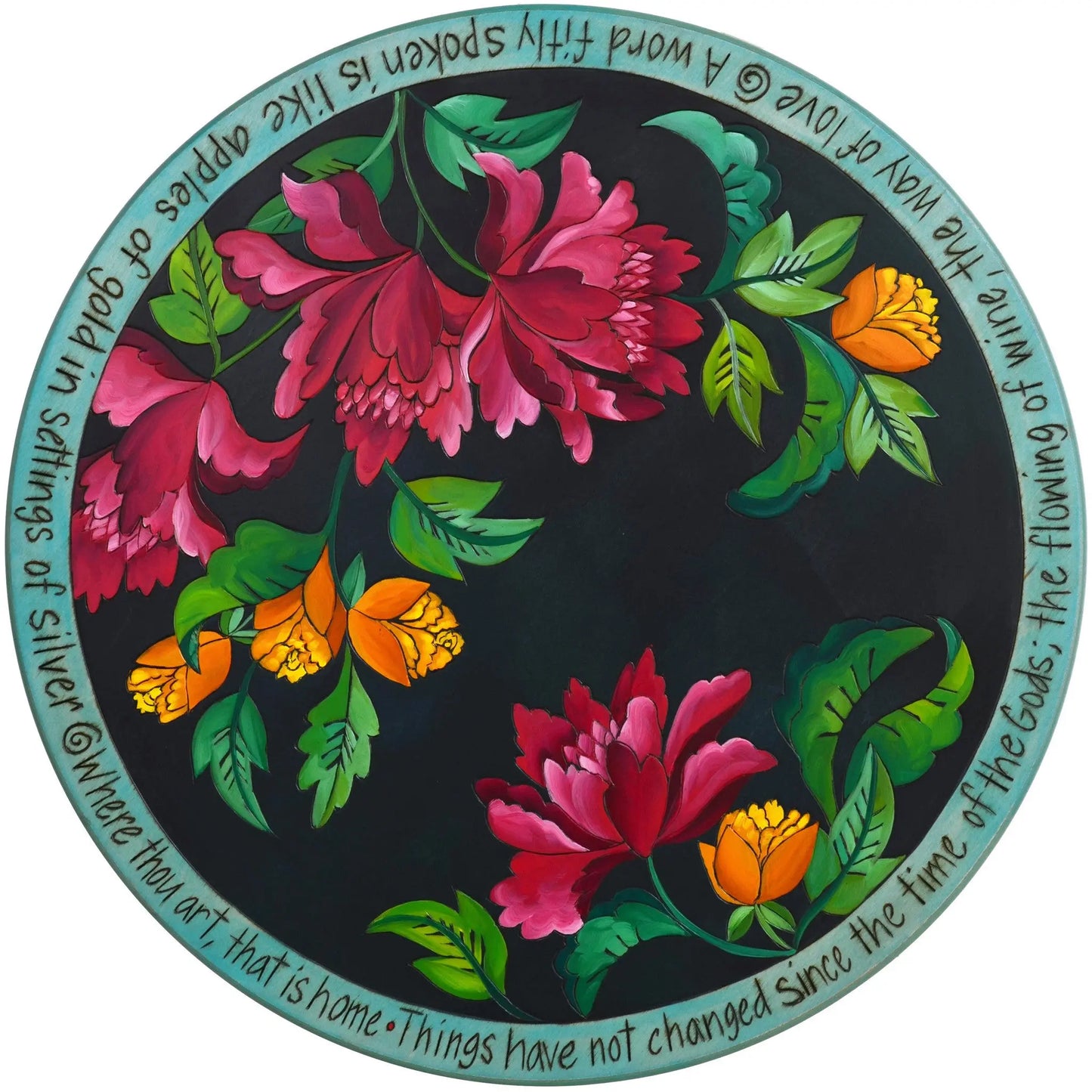 Lazy Susan by Sticks LZY001-D70971, Artistic Artisan Designer Lazy Susans