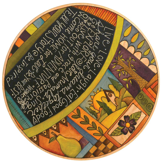 Lazy Susan by Sticks LZY001-D73663, Artistic Artisan Designer Lazy Susans