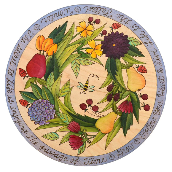 Lazy Susan by Sticks LZY001-D75025, Artistic Artisan Designer Lazy Susans