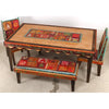 Sticks Rectangular Dining Sticks Rectangular DiningTable with Milled Legs DIN008, DIN10, DIN017, DIN019-S32541, Artistic Artisan Designer Tables