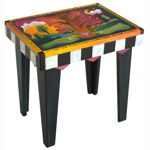 Sticks Rectangular End Table END004 D78804, Artistic Artisan Designer Tables