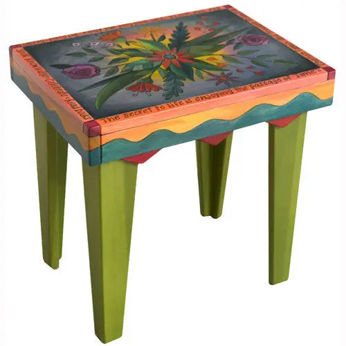 Sticks Rectangular End Table END004 D78806, Artistic Artisan Designer Tables