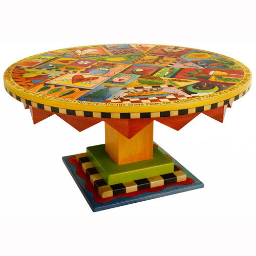 Sticks Round Coffee Table CBT032 D71183, Artistic Artisan Designer Tables