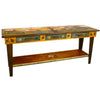 Sticks Sofa Table with Three Drawers 1 SFA024 Artistic Artisan Designer Sofa Tables