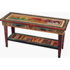 Sticks Sofa Table with Two Drawers SFA022 Artistic Artisan Designer Sofa Tables