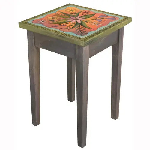 Sticks Square End Table END016 D78916, Artistic Artisan Designer Tables