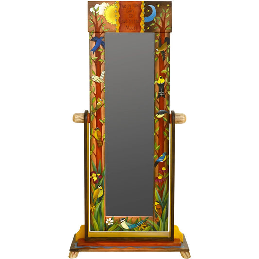Square Top Wardrobe Mirror  MIR058-D71267