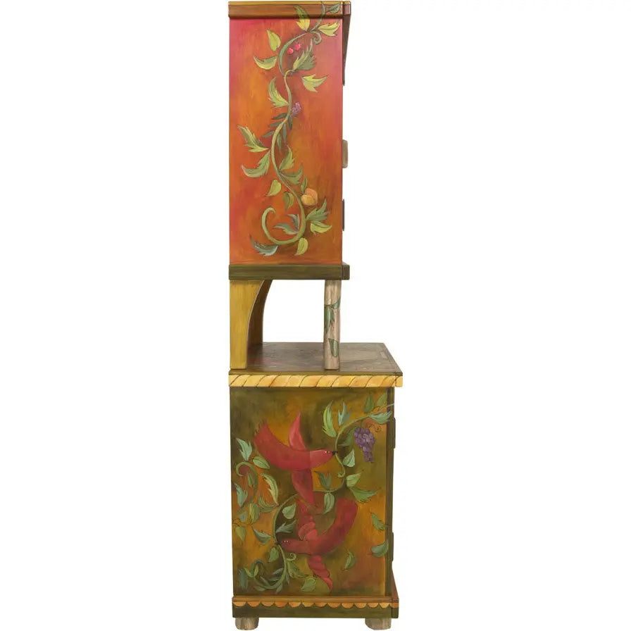 China Hutch Cabinet by Sticks CPD001-D6799, Artistic Artisan Designer Cabinets