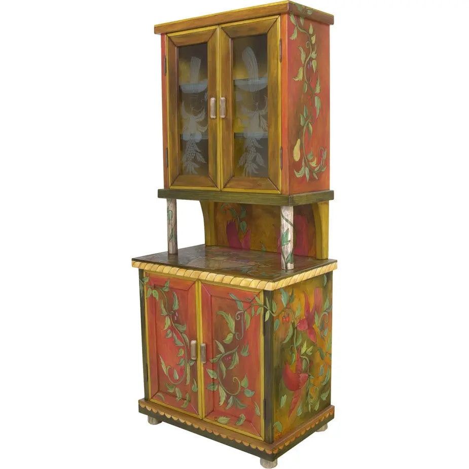 China Hutch Cabinet by Sticks CPD001-D6799, Artistic Artisan Designer Cabinets