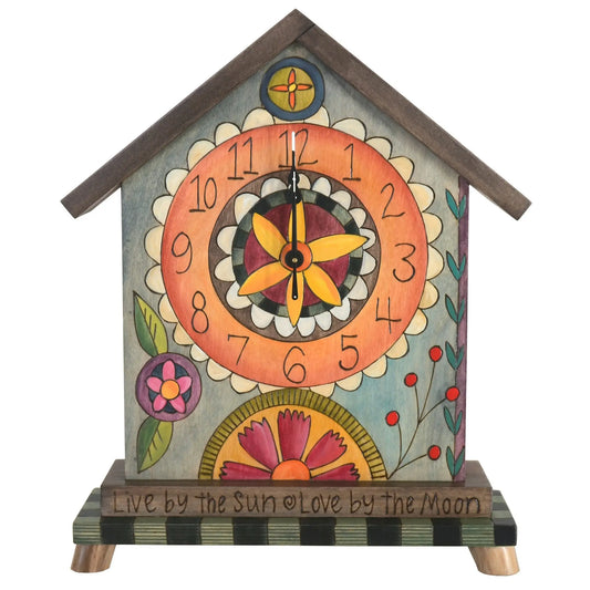 Sticks Mantel Clock CLK010, D76178, Artistic Artisan Designer Clocks